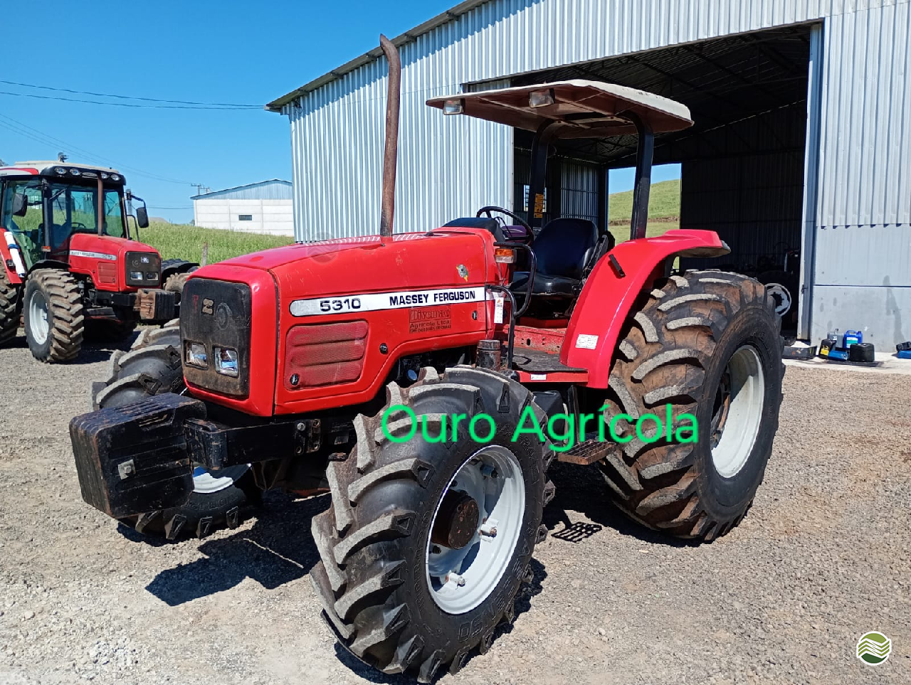 TRATOR MASSEY FERGUSON MF 5310 Tração 4x4 Ouro Agrícola SANANDUVA RIO GRANDE DO SUL RS